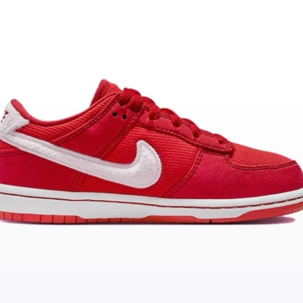 Nike Dunk Low Valentine's Day Red Pink FZ3549-612 PS Size/ FZ3551-612 TD Size - Picture 5 of 16